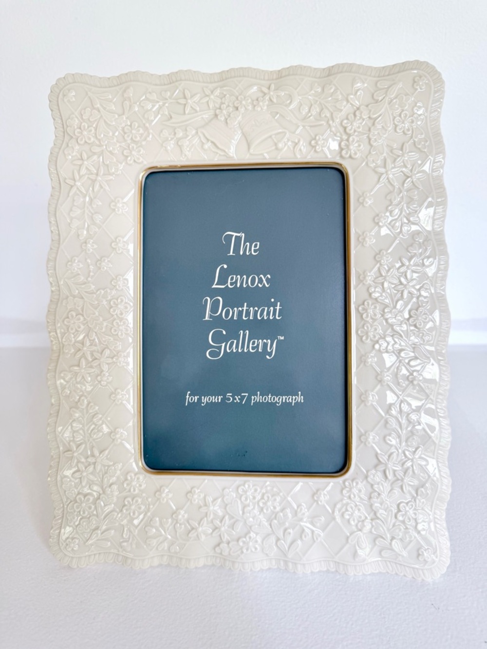 Lenox Wedding Promises Large Porcelain Picture Frame
